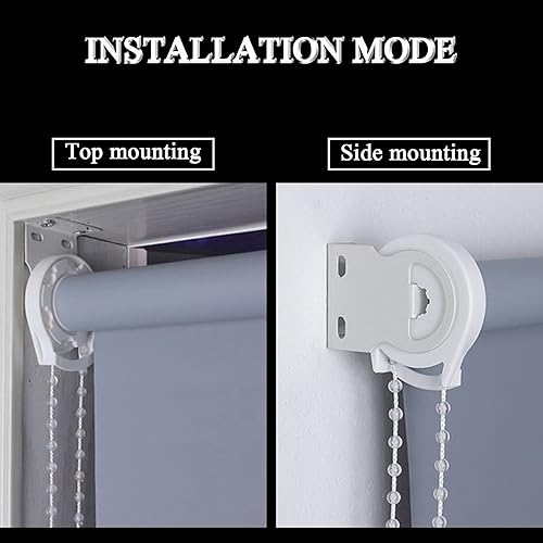 Miniatura 4 de FQTANJU Kit de reparación de persianas enrollables de 10 yardas, cadena de cuentas enrollables de plástico transparente, cuerda de cuentas de cortina