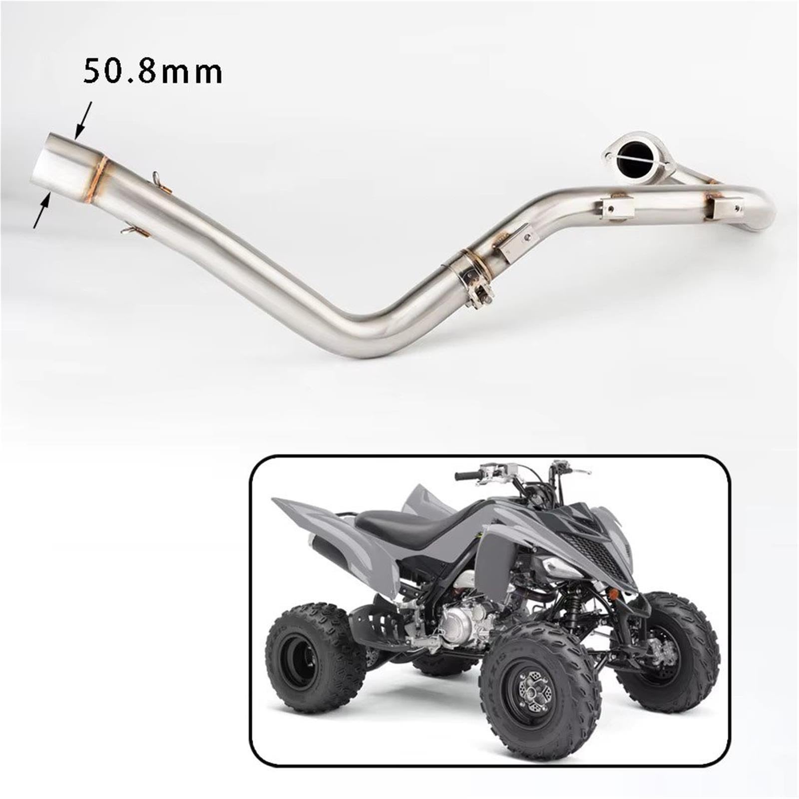 Escape Moto Para 700R FL SFB SFL 2015-2024 Silenciador