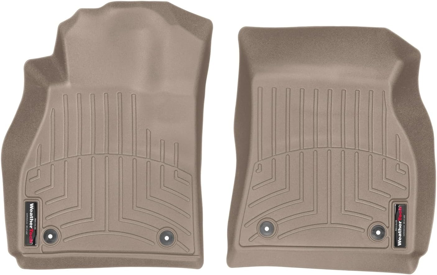 WeatherTech Custom Fit FloorLiners for Buick Lacrosse - 1st Row (459351), Tan