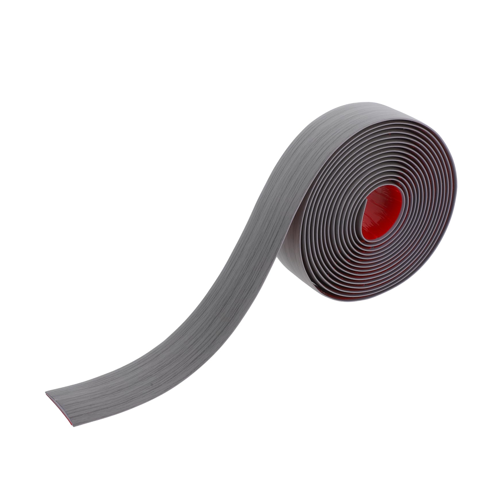 Bande de transition de sol adhésive LIFKOME en PVC gris pour seuil de porte