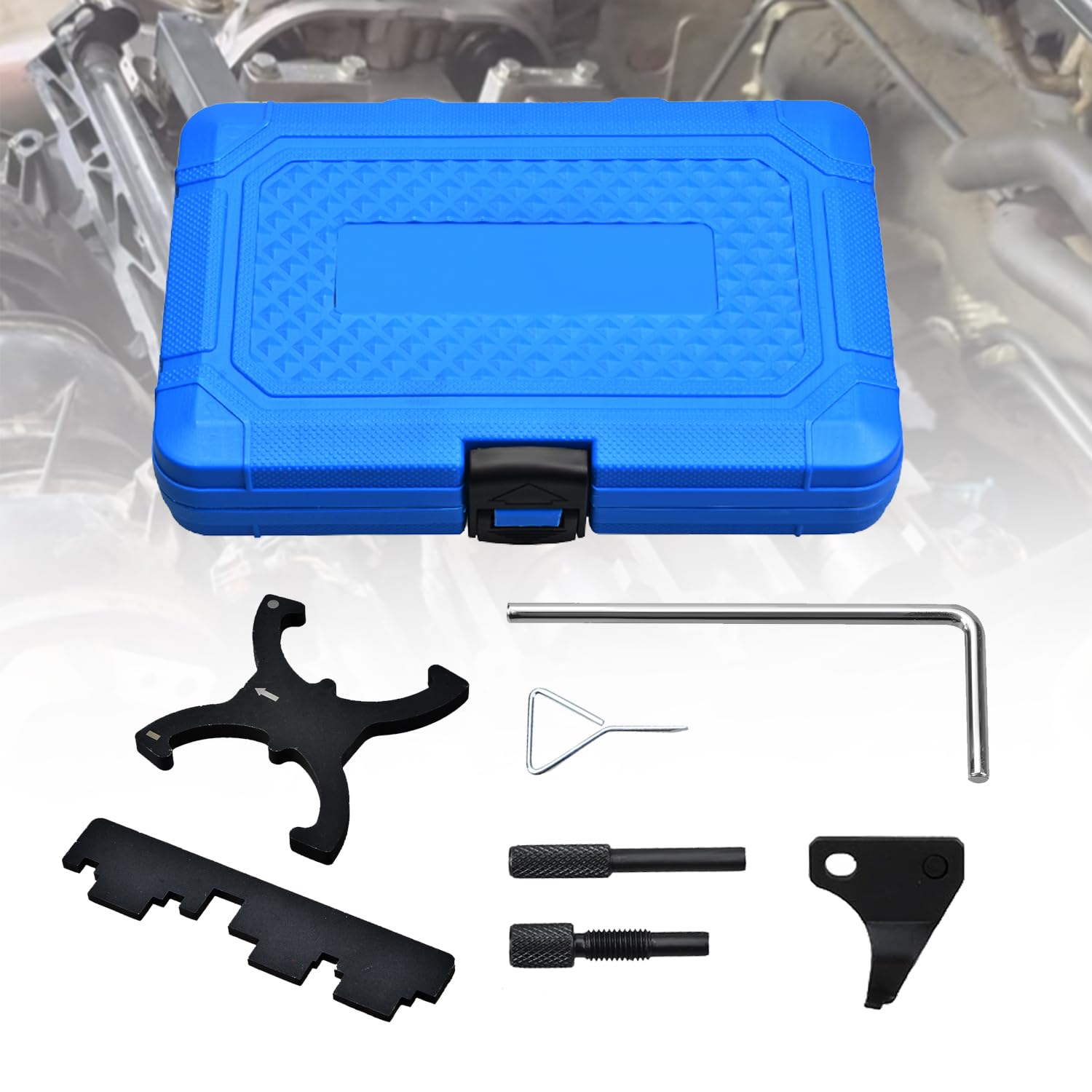 Kit d'outils d'alignement de verrouillage d'arbre à cames compatible avec Ford 1.6 TI-VCT Duratec EcoBoost C-MAX, Fiesta, Focus 303-1097