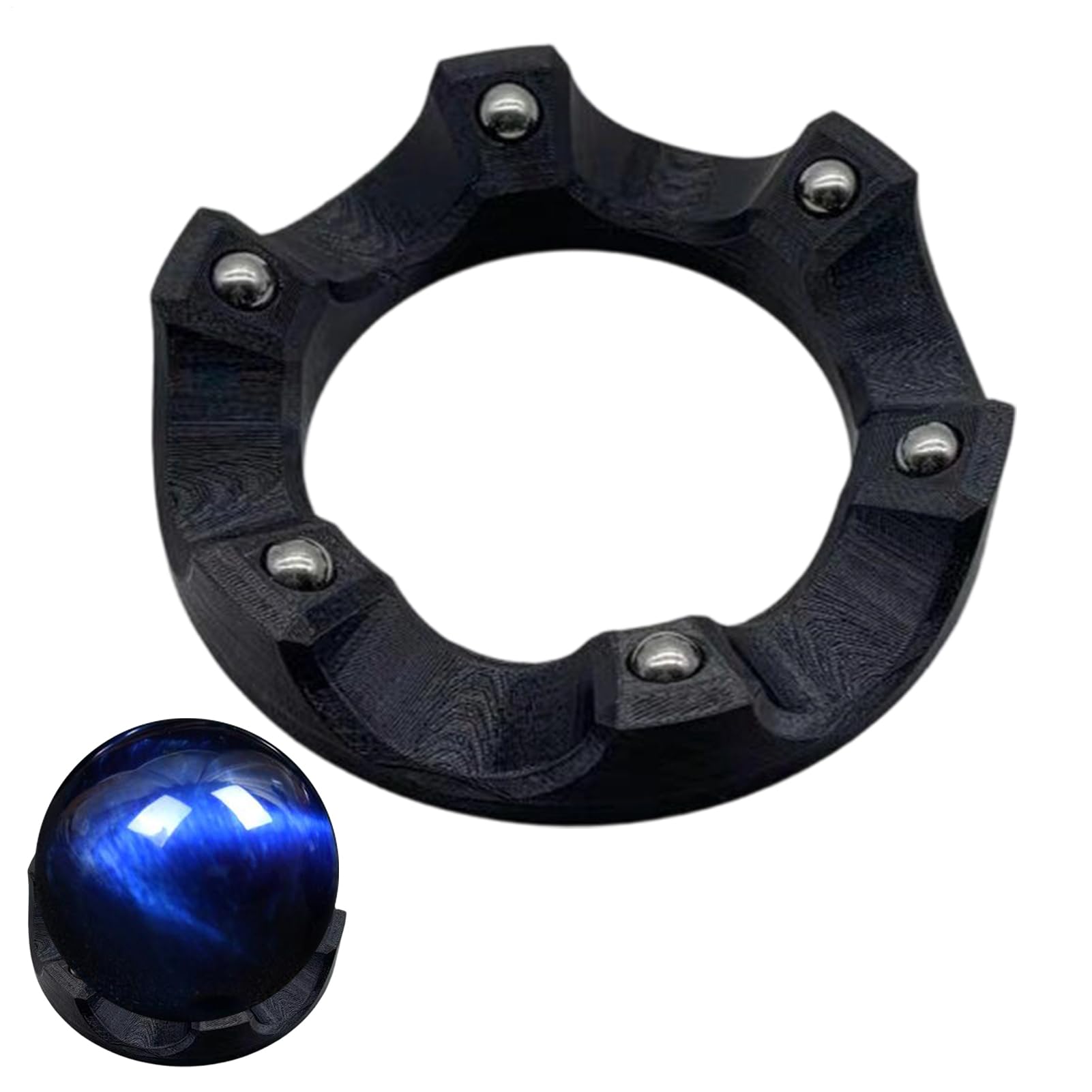 Bowling Ball Spinner Stand,Rotating Multi Angle Grip Non Slip Universal,Bowling Ball Holder Spinner | for Cleaning Polishing Maintenance Grinding For Home