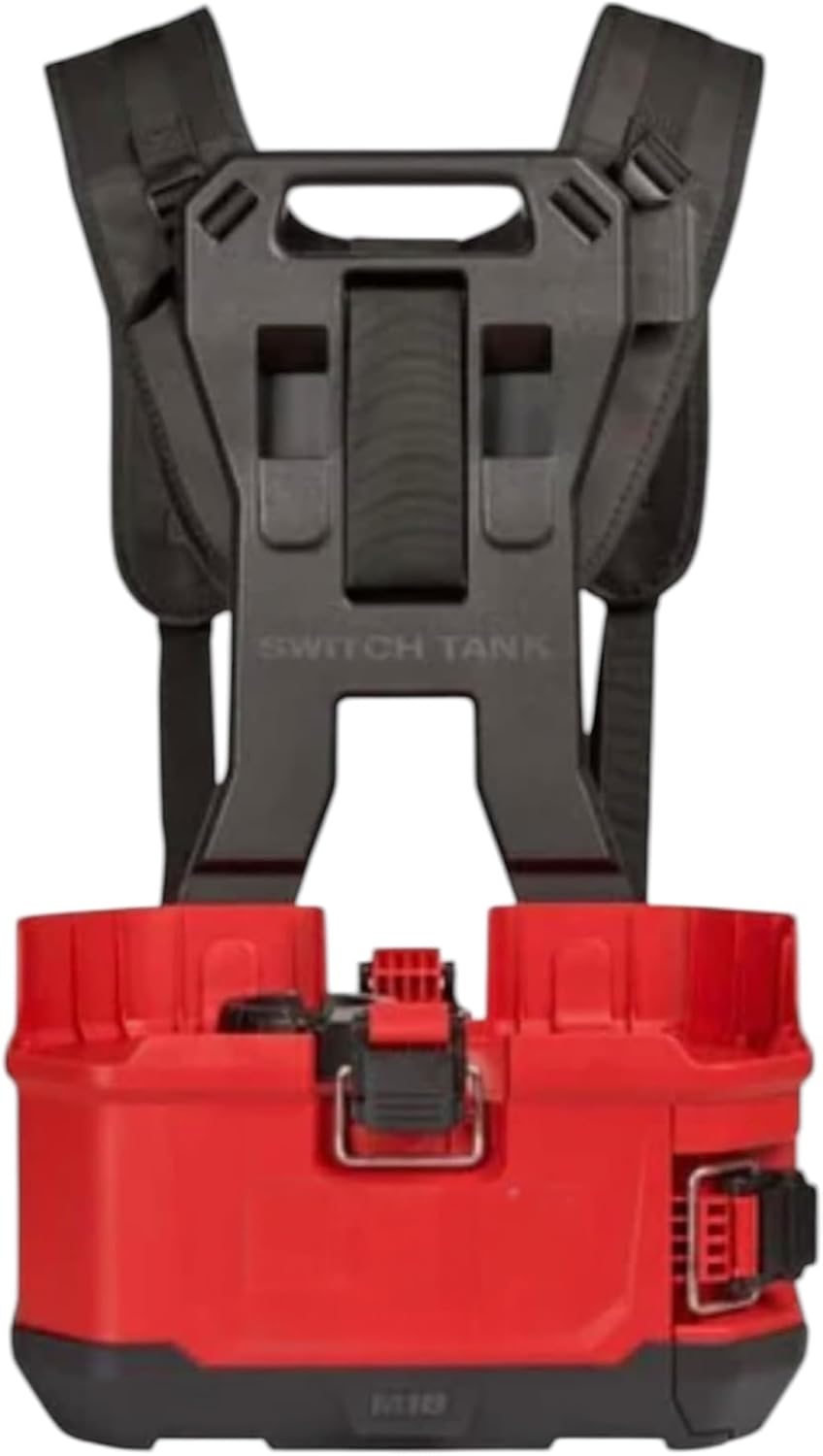 Generic Replacement Base for M18 Milwaukee Backpack Sprayer Switch Tank (Base Only, No Tank or Battery), Red, MBS2820