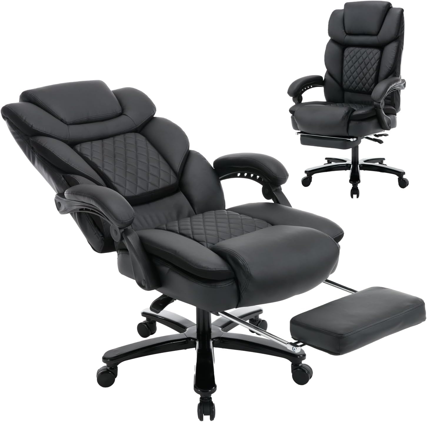 500lbs Big Tall Reclining Office Chairs with Togo Ubuy
