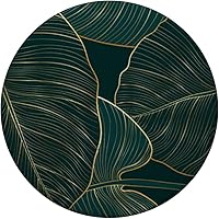 Vista 3 de PopSockets PopSockets intercambiables con diseño de hojas tropicales, diseño de hojas tropicales, color verde