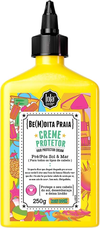 Bem dita Praia, Creme protetor, Lola Cosmetics