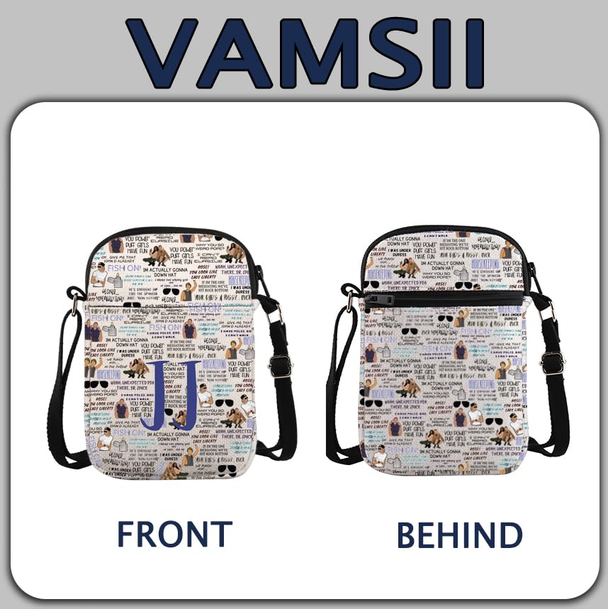 VAMSII JJ Maybank Inspired Crossbody Bag Gift OBX Gift Pogue Fans Adventure3