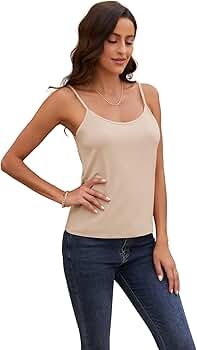 トップス nude vintage Camisole Banana Republic Stretch Cami Adjustable Spaghetti Strap Tank