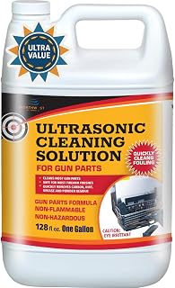 Northwest Enterprises Ultrasonic Gun Cleaner Solution - Concentrated Gallon for Firearms Parts, Safe Non-Corrosive Formula