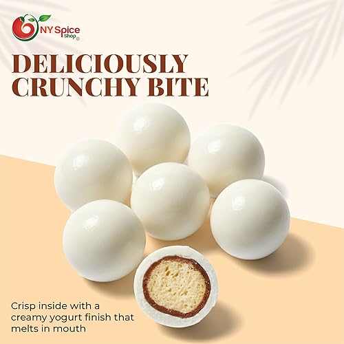 Miniatura 6 de NY SPICE SHOP Jumbo Yogurt Malt Ball - Caramelo de chocolate a granel - Deliciosas bolas malteadas para los amantes de los dulces (3 libras)