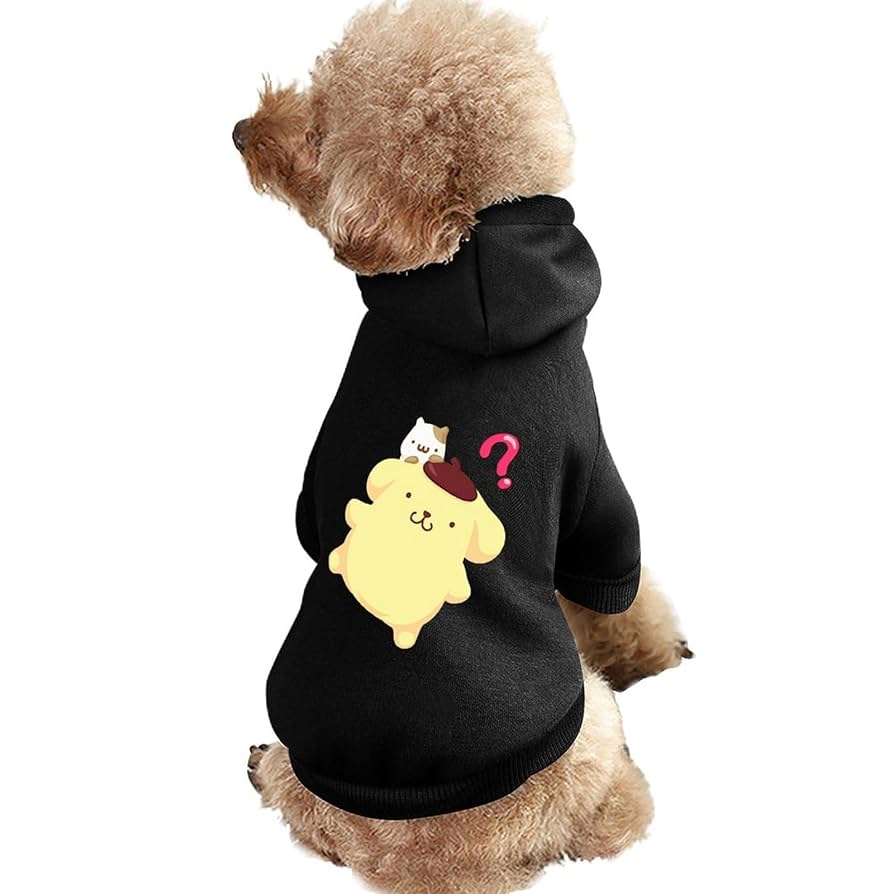 Amazon.co.jp: ペット服 犬服 猫服 パーカー ポムポムプリン