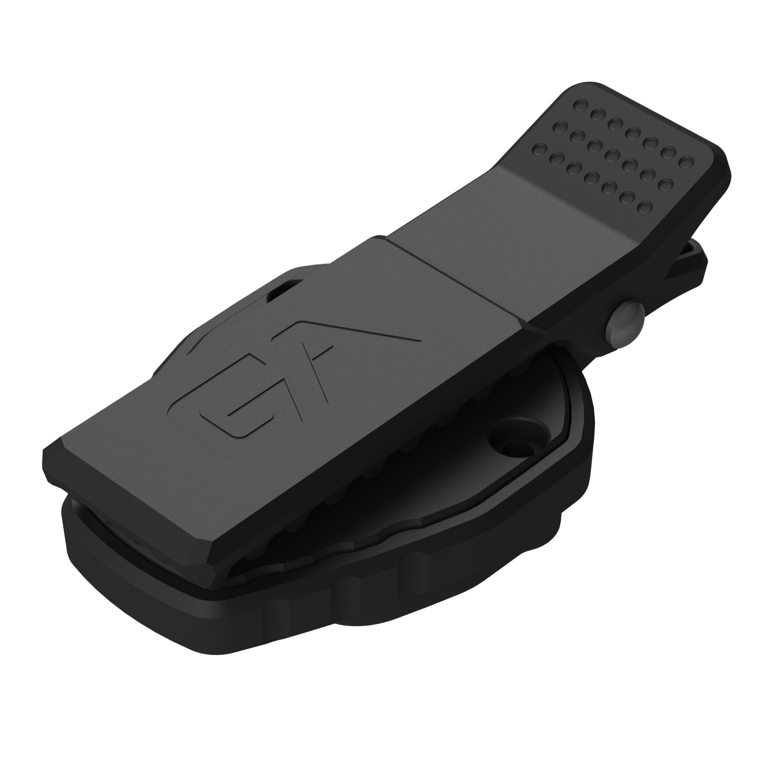 Guardian Angel Jaw Clip Mount Zubehör - Magnetische Halterung mit Schraubfunktion - Federwirkung für Schnellspanner & rutschfeste Zähne für Halt - für Rucksäcke, Gürtel, Sicherheitswesten, dünne