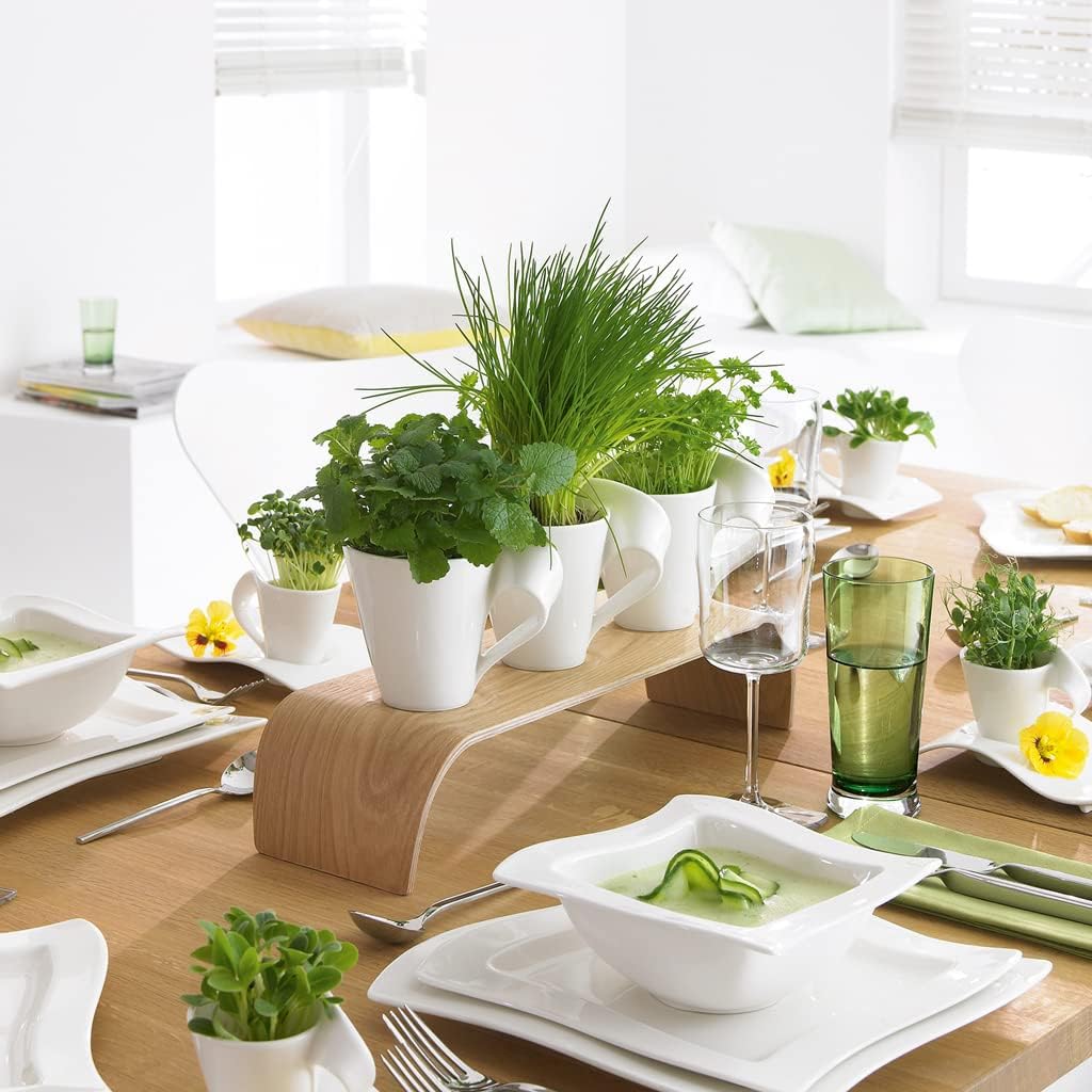 Villeroy & Boch NewWave Café Tea Cup, 6.75 oz, Premium Porcelain, White - Image 5