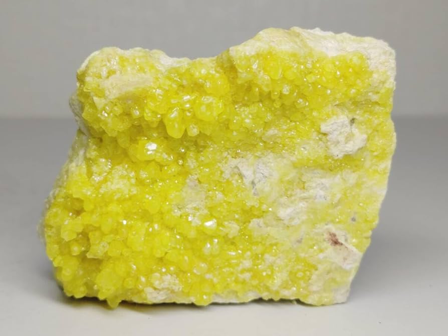 硫黄結晶原石　重さ10kg 硫黄結晶原石 重さ10kg