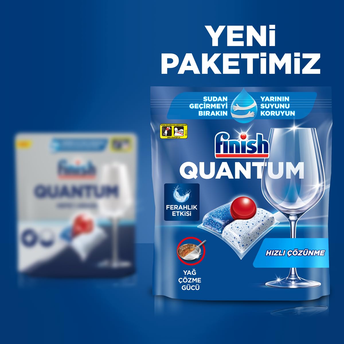 Finish Quantum 15 Tablet Bulaşık Makinesi Deterjanı