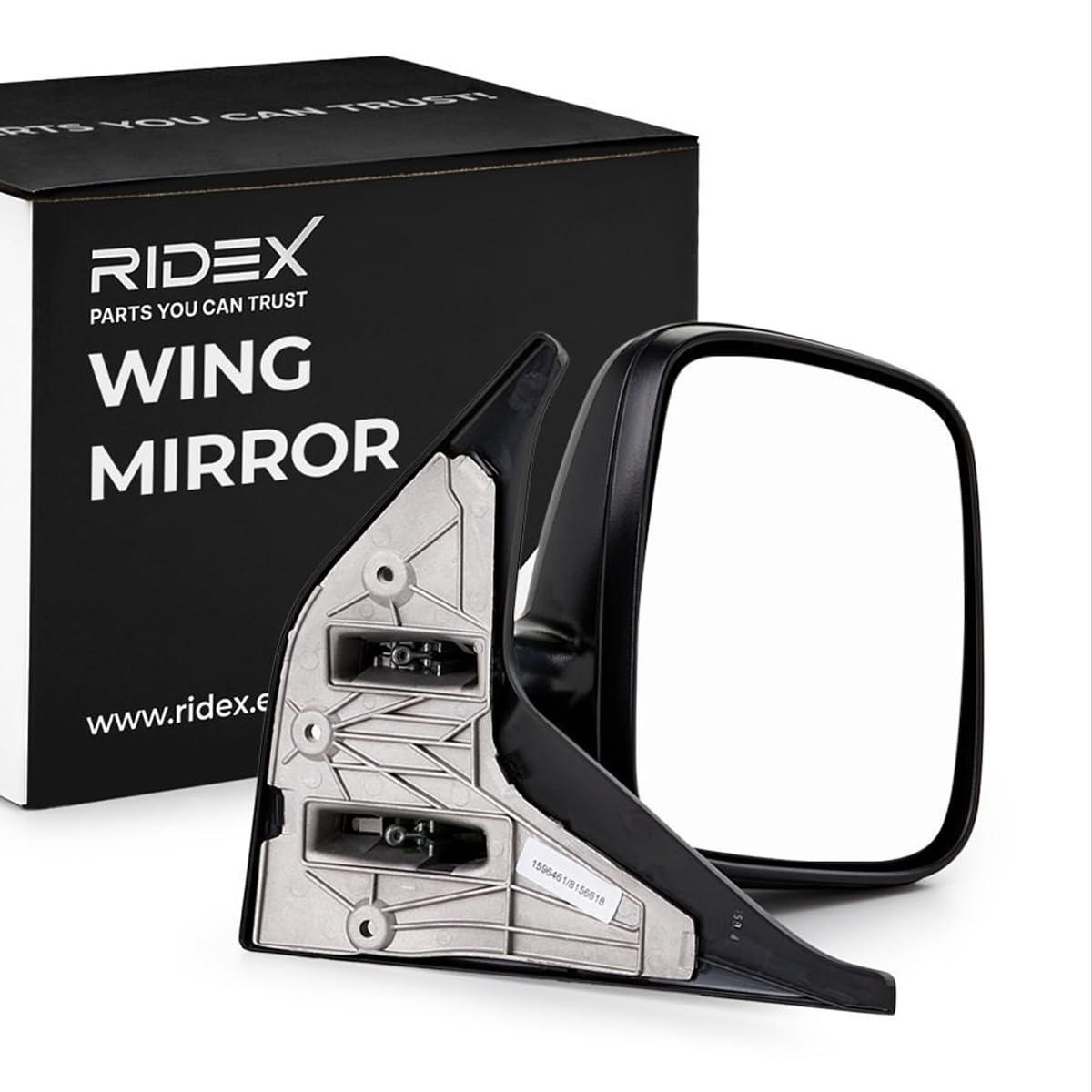 RIDEX 50O0086 Espejo retrovisor manual Derecha Compatible con VW Transporter T4 Bus 70B, 70C, 7DB, 7DK, 70J, 70K, 7DC, 7DJ