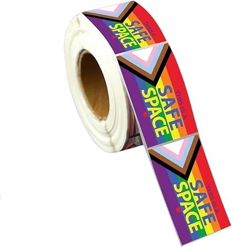 Miniatura 7 de Progress Pride Daniel Quasar - Calcomanías rectangulares de bandera para orgullo gay, orgullo lesbiano, orgullo transgénero, conciencia LGBTQ,