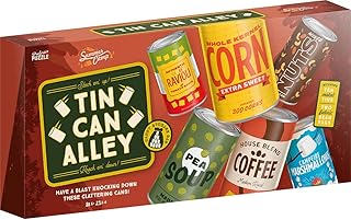 Professor PUZZLE Tin Can Alley - Have a Blast Knocking Down These clattering cans!