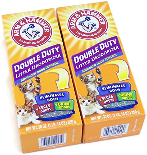 Arm & Hammer Double Duty Cat Litter Deodorizer With Baking Soda 30 Oz (2 Pack) #TOP8