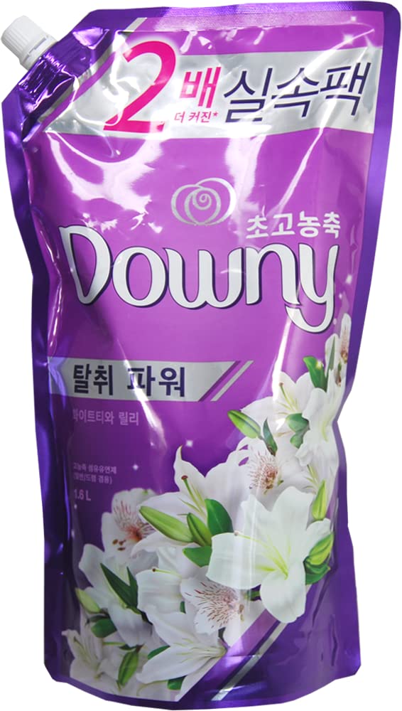 Downy コリアンダウニー パープル ホワイトティー&リリー 1600 詰め替え用
