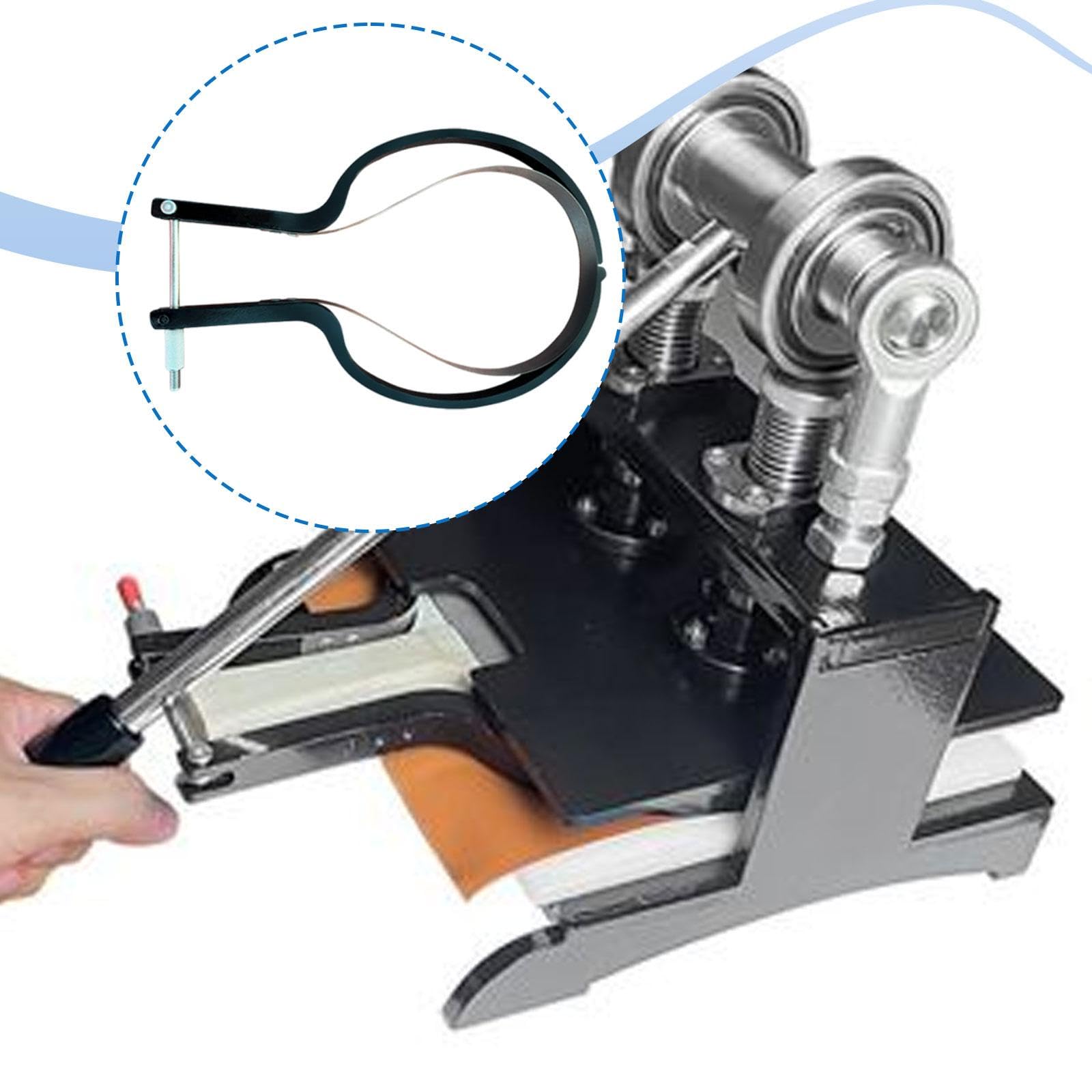 Taglierina Pong per Rifinitura Gomma Racchette, Kit Taglio Universale per Penhold e Shakehand, Strumento Regolabile e Stabile