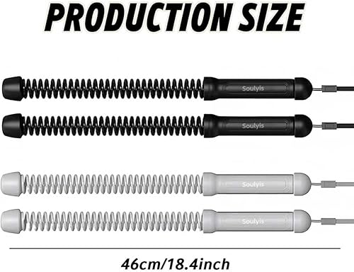 Miniatura 8 de Desata a la bestia Cuerdas de batalla inalámbricas Soulyis para gimnasio en casa, cuerda de entrenamiento inalámbrica, equipo de fitness para