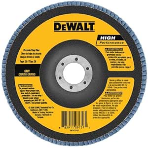 DeWalt DW8381H 6 Inch X 5/8 Inch -11 Z60 T29 HP Flap Disc - View #6