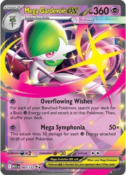 Pokémon TCG Perfect Order kommer att innehålla Nullifying Zero-kort 8 61ROWljpXJL. AC Pokemon - Mega Gardevoir ex - 060/132 - ME01: Mega Evolution (MEG) - Double Rare - Single Card