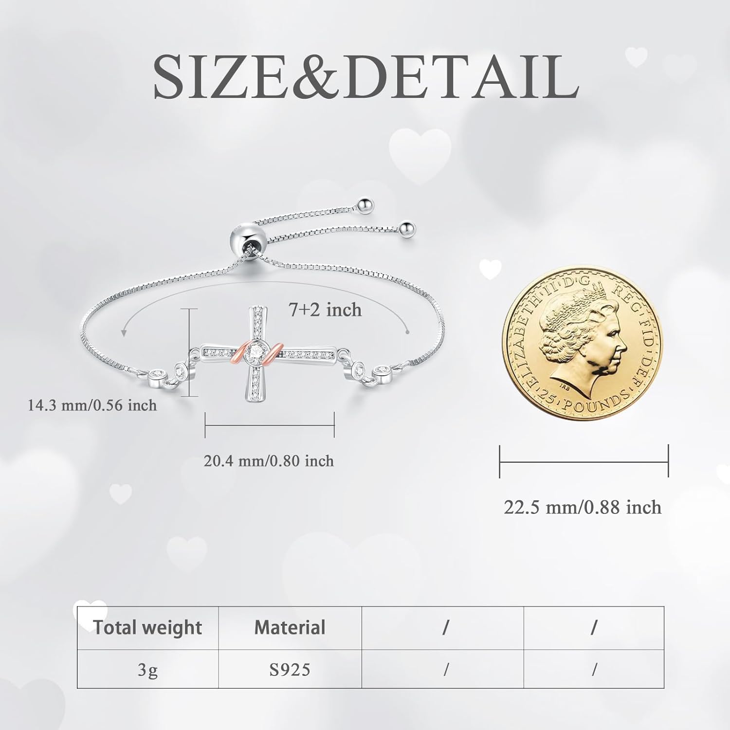 VONALA Shell/Dolphin/Turtle/Sunflower/Violet/Cat Paw/Cat And Dog/Flower/Heart/Claddagh/Ladybug/Cross/Celtic Knot Bracelet 925 Sterling Silver Bracelet Opal Moonstone Jewelry Gifts for Women - Image 5