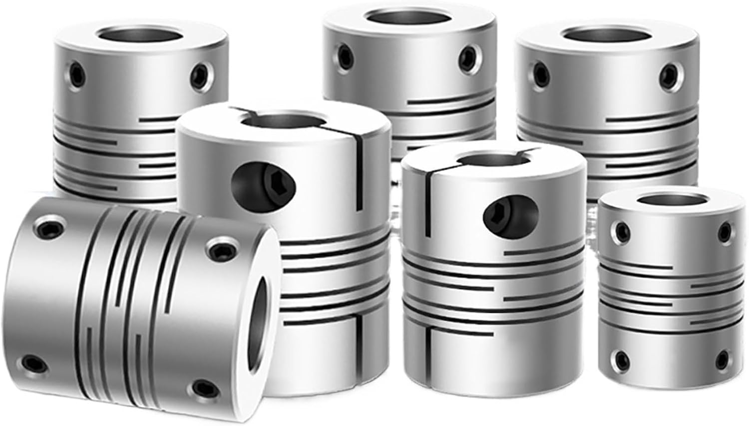 Parallel Line Coupling LT D30L35 Motor Flexible Shaft Coupler Aluminum Alloy Connection Encoder 3D Printer Groove Cardan(LT-B-D30L35 8X13)