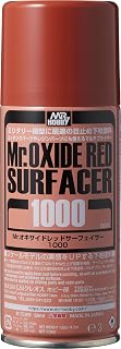 GSIクレオス Mr.オキサイドレッドサーフェイサー1000 スプレー 170ml ホビー用表面処理剤 B525