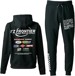 [ワークル] アイズフロンティア アイズ 2025年 秋冬 上下セット ジップフーディ ジョガーパンツ 長袖 カジュアル アウター 作業着 作業服 8930 8933