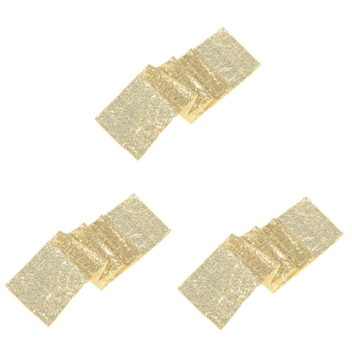 Nappe pailletée et chemin de table d'anniversaire oblong pour décoration mariage