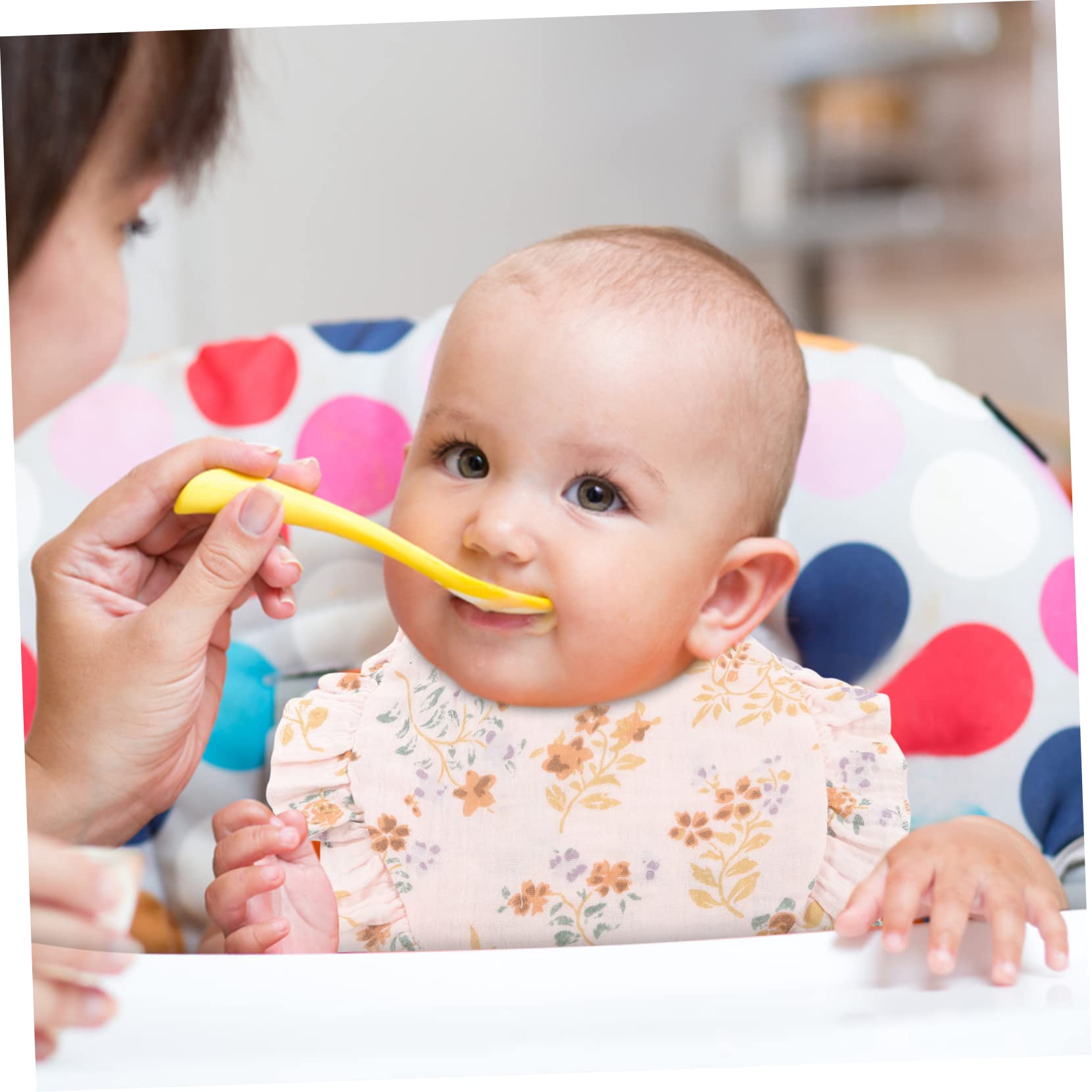 Toyvian 18piezas Baberos De Algodón Para Bebés De Diseño Elegante y Absorbente Perfectos Para Alimentación y Babas Unisex y Cómodos Para Recién Nacidos