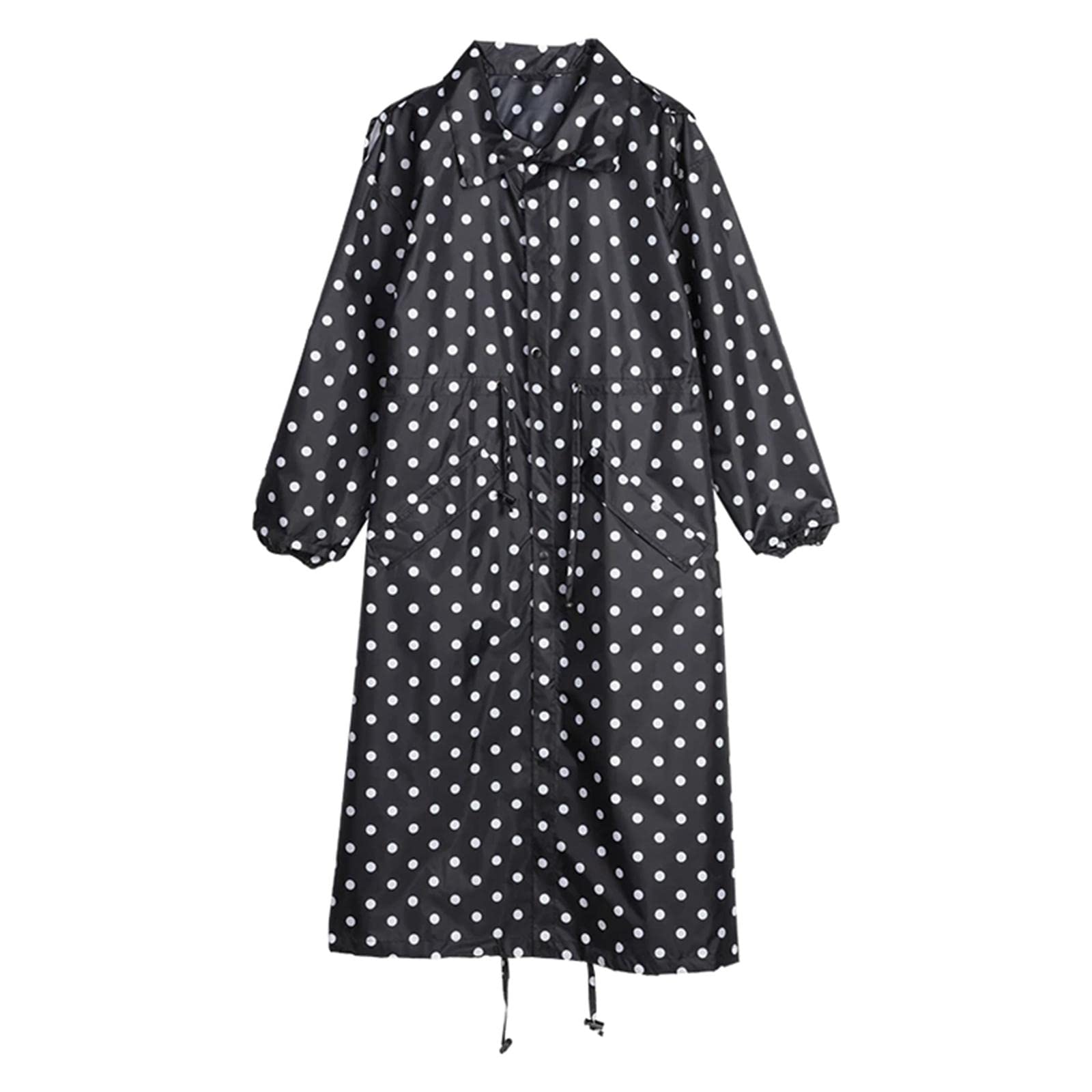 Chaqueta Impermeable Portátil con Cordón Ajustable, Cortavientos, Poncho Resistente a, Moderno Y para Senderismo, Camping Y Viajes.