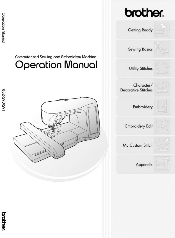 4000D Brother Embroidery Machine EMBROIDERY & ORIGAMI