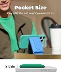 MOFT Magsafe Wallet, 8-Card Holder, Magnetic Phone Stand with Pull to Access Design, RFID Blocking, Angle Adjustment & MOVAS Minimalist Snap Field Wallet for Men Travel Essentials,Peony