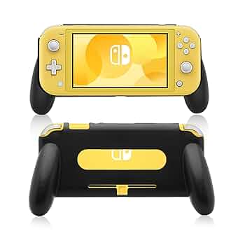 【美品】 Switch Lite ハイラルエディション グリップケース付き 美品】 Switch Lite ハイラルエディション グリップケース付き