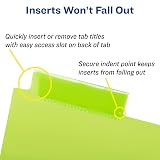 Avery Big Tab™ Insertable Divider with Double Slash Pocket – view 7