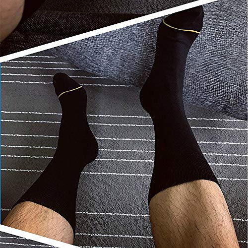 Goobester Tube Socks Formal Dress Business Men Dress Fashion For Men Black Male Suit Sock2