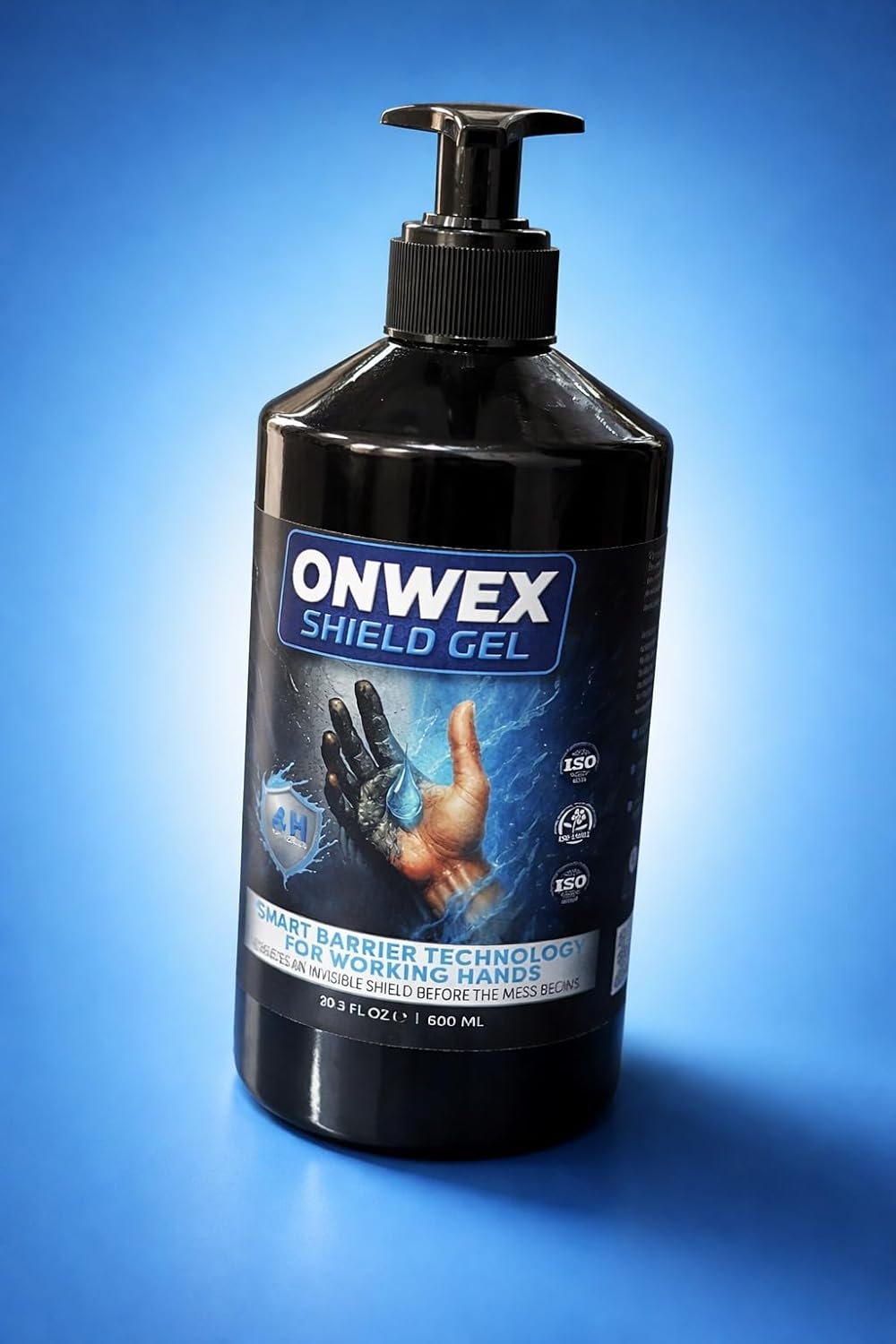 – Next-Generation Protective Barrier Hand Gel | Advanced Skin Shield Technology | Invisible Protection Against Paint, Motor Oil, Black Silicone, Foam, Super Glue & Industrial Contaminants