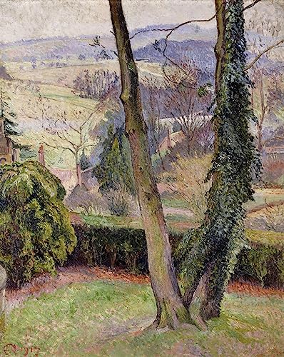 Peinture sur Toile Frost and Mist Lucien Pissarro Décoration Haut de Gamme