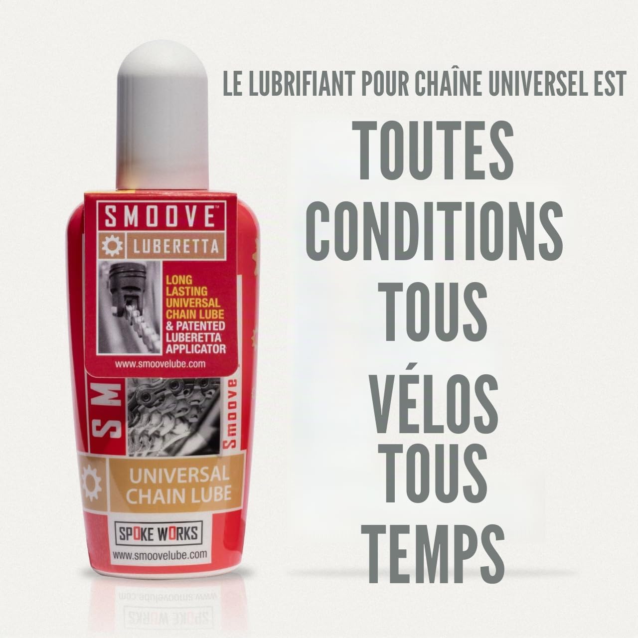 Smoove Lubrifiant avec buse applicateur Luberetta