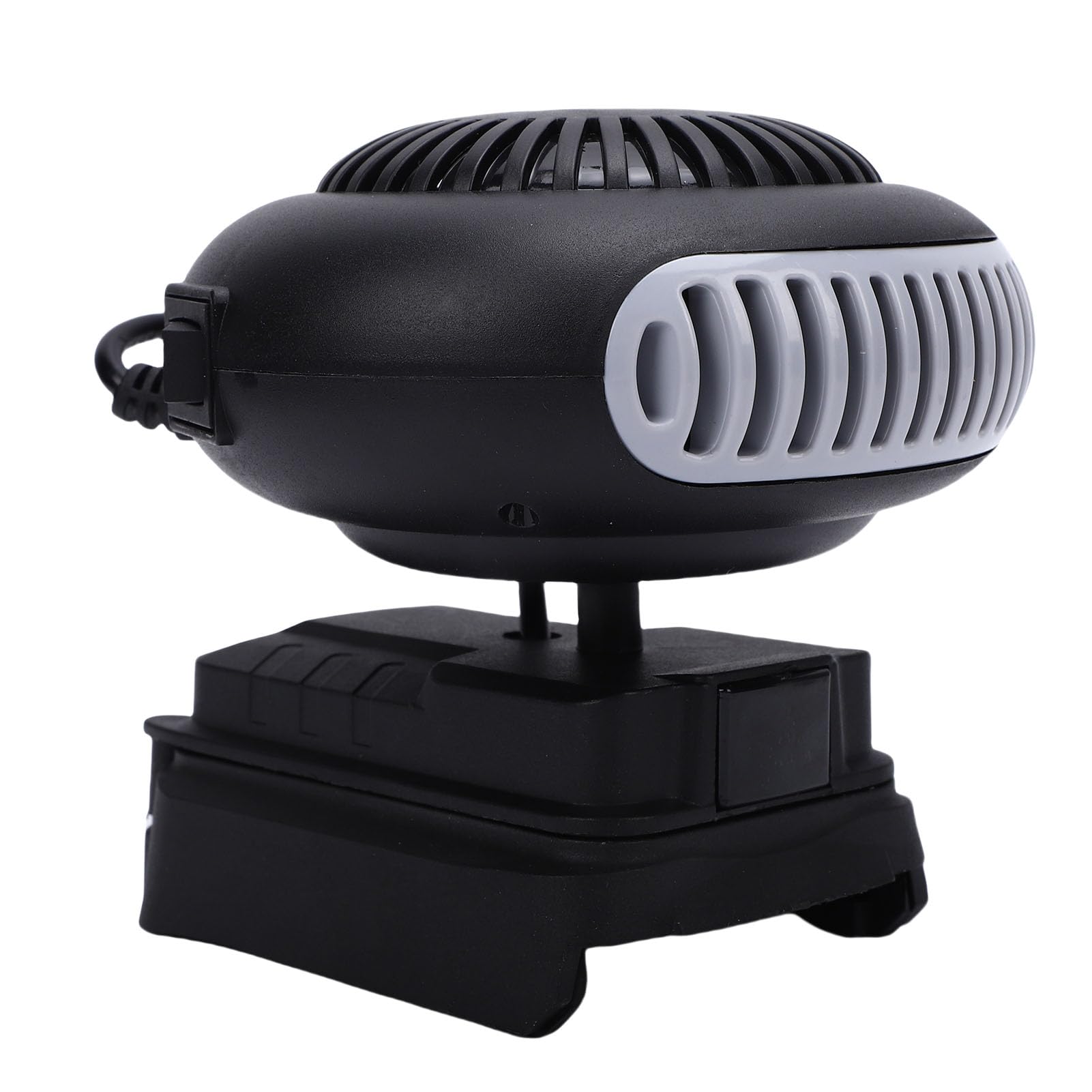170W Battery Powered Space Heater 170W Portable Electric Heater with 2 Temperature Gears and Dual USB Ports for