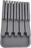 Drawer Knife Block | Kitchen Cutter Organizer Holder - Knife Set Storage, Kitchen Drawer Organizer Tray, Drawer Storage, Kitchen Cutlery Organizer, Chef