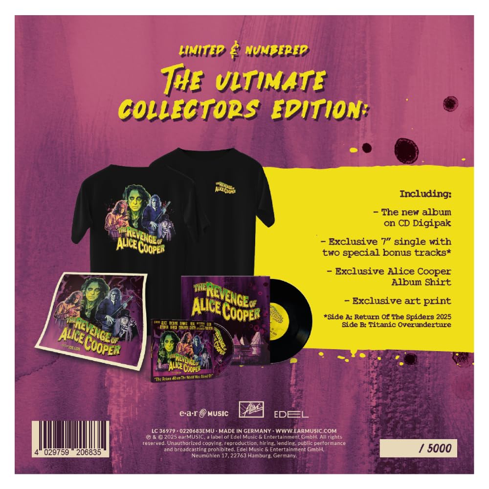 The Revenge Of Alice Cooper (Limited Art Print, T-Shirt)