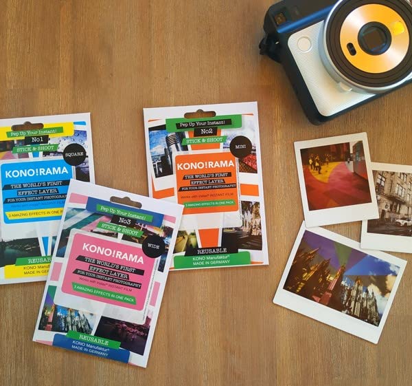 KONO!RAMA 1 Square Filter Set for Fuji Instax Square - Image 4