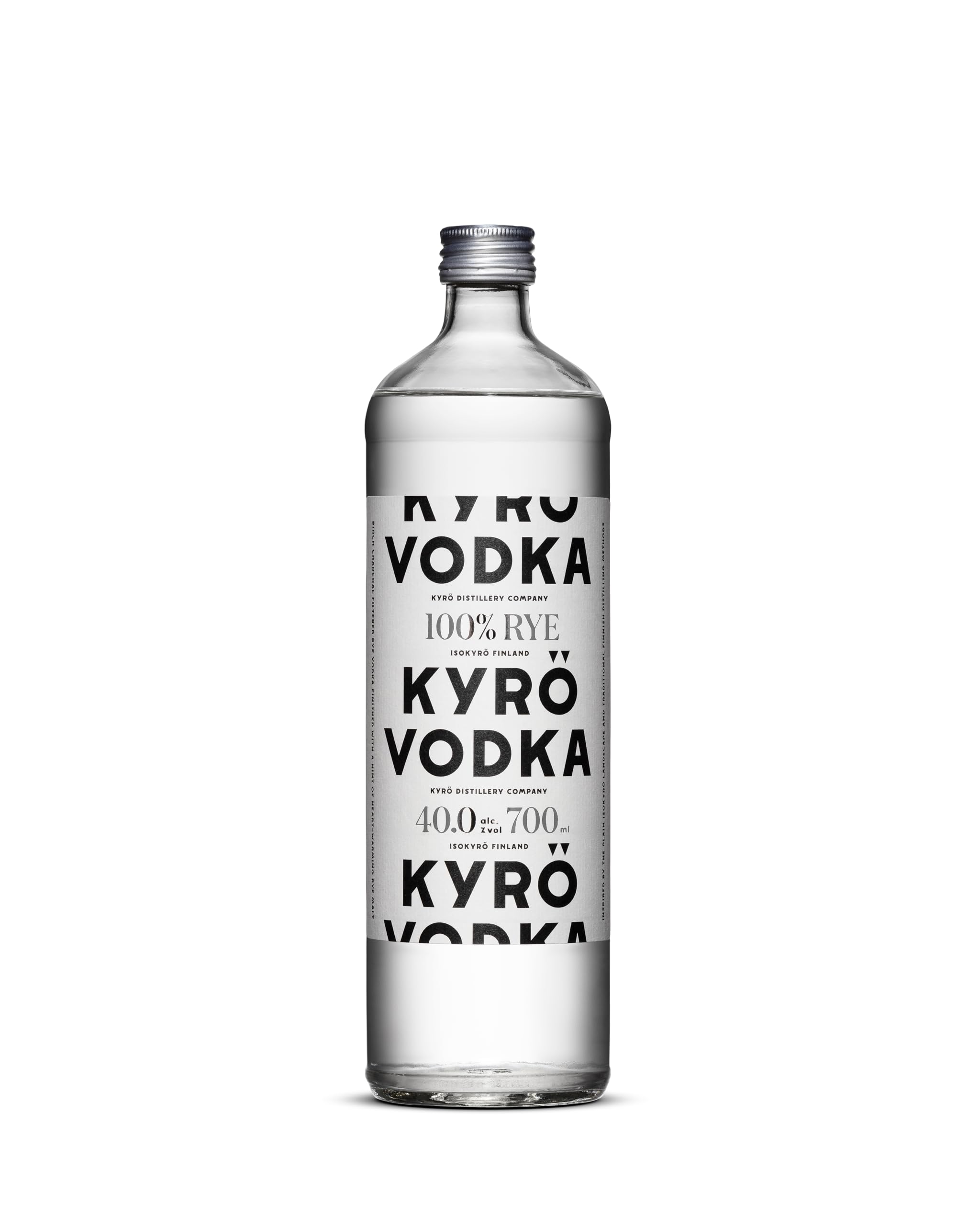 Kyrö Vodka, 70cl - 40 Percent ABV Crisp and Smooth Premium Finnish Vodka for Ultimate Cocktails