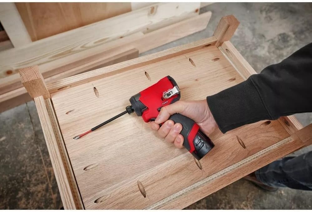 3453-20 for Milwaukee M12 FUEL 1/4" Hex Impact Driver Length 6.8 in Width 2.1 in Height 5 in
