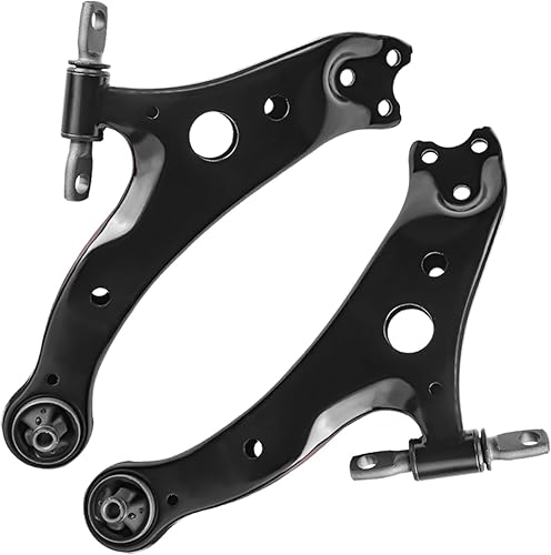 Miniatura 880 de Detroit Axle - Brazos de control delanteros inferiores con rótula + barras estabilizadoras de repuesto para Chrysler Dodge Intrepid 300M Concorde